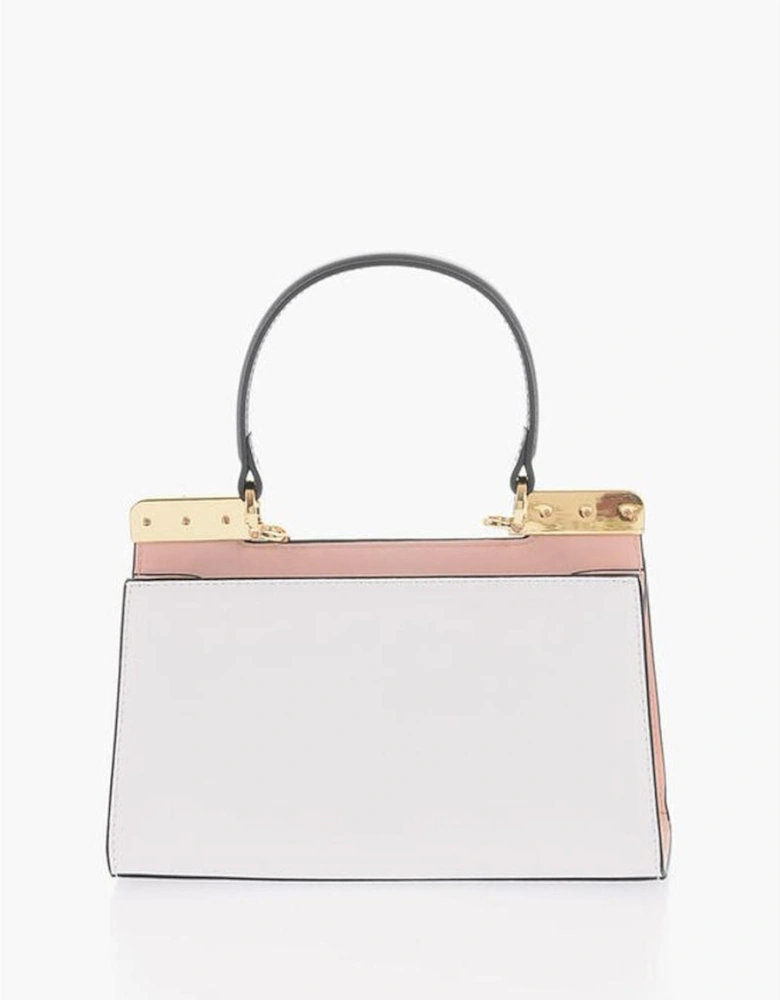 Eco-Leather Handbag with Adjustable Strap Women - Multicolor Tote Bags