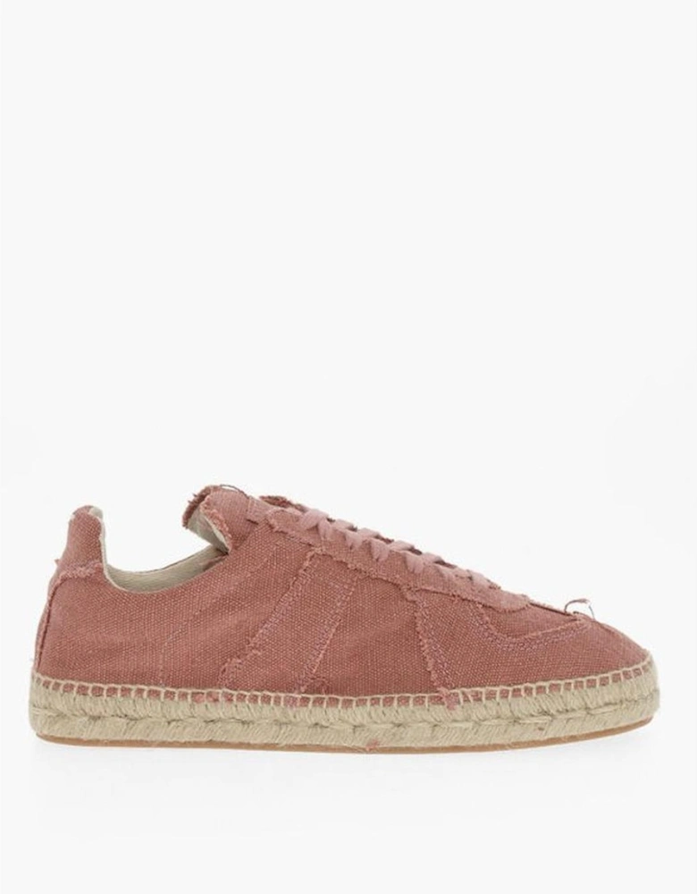 Logo Canvas Lace-Up Sneakers Women - Multicolor