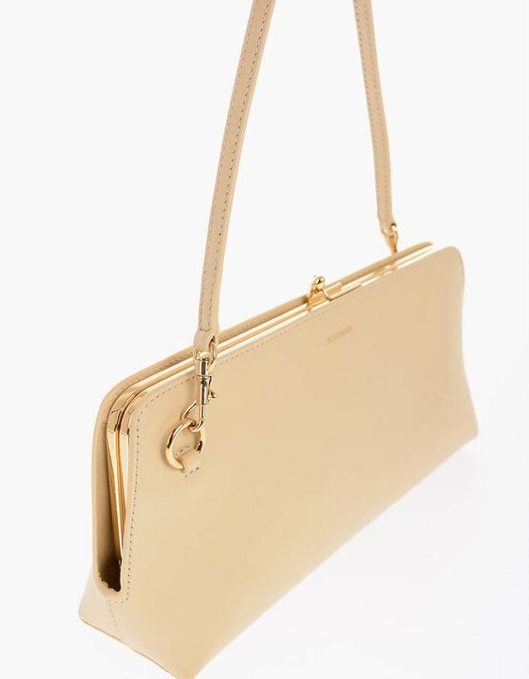 Logo Solid Shoulder Handbag Women - Yellow Tote Bags