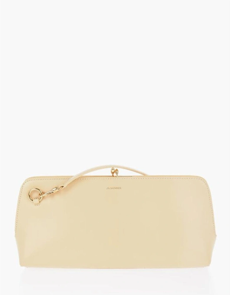 Logo Solid Shoulder Handbag Women - Yellow Tote Bags