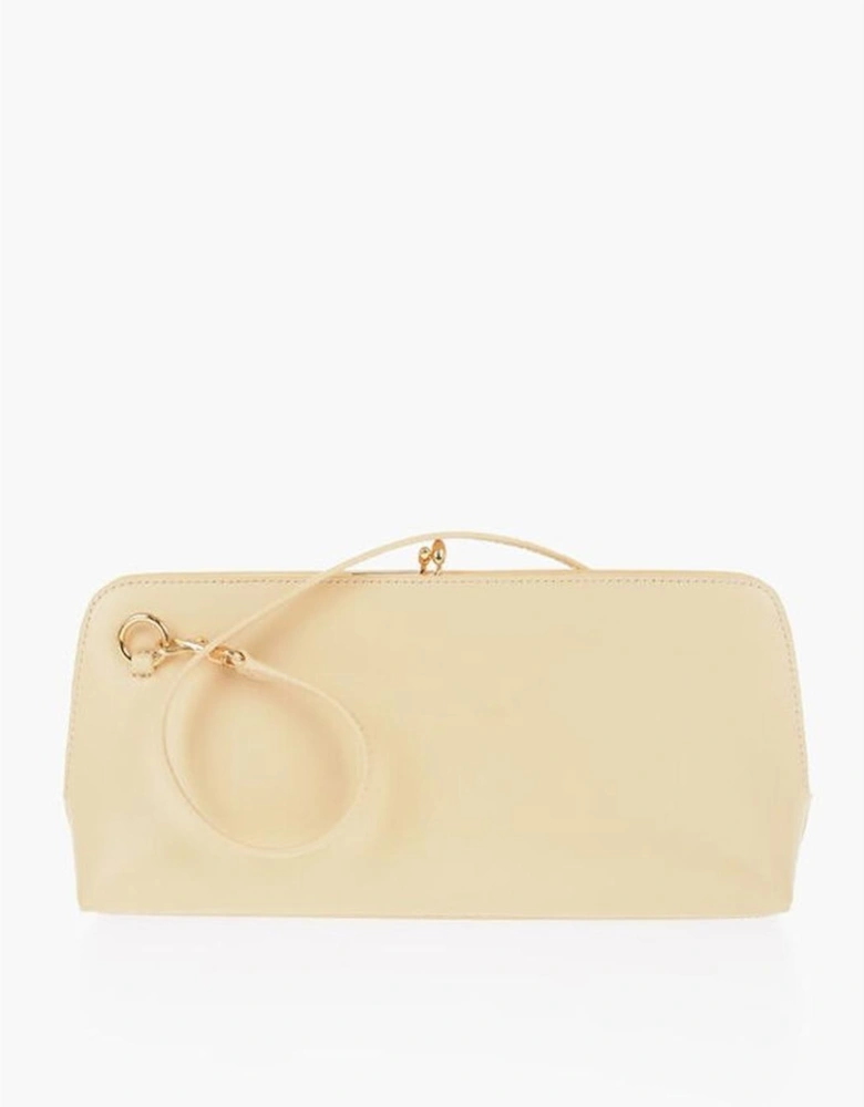 Logo Solid Shoulder Handbag Women - Yellow Tote Bags
