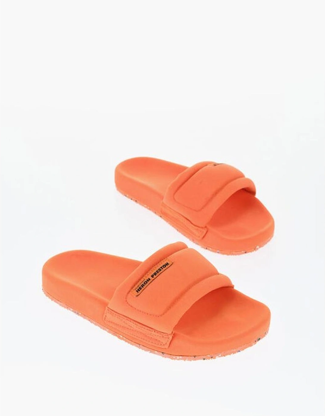 Rubber Sole Logo Embellished Sneakers Women - Orange Sandals, 5 of 4