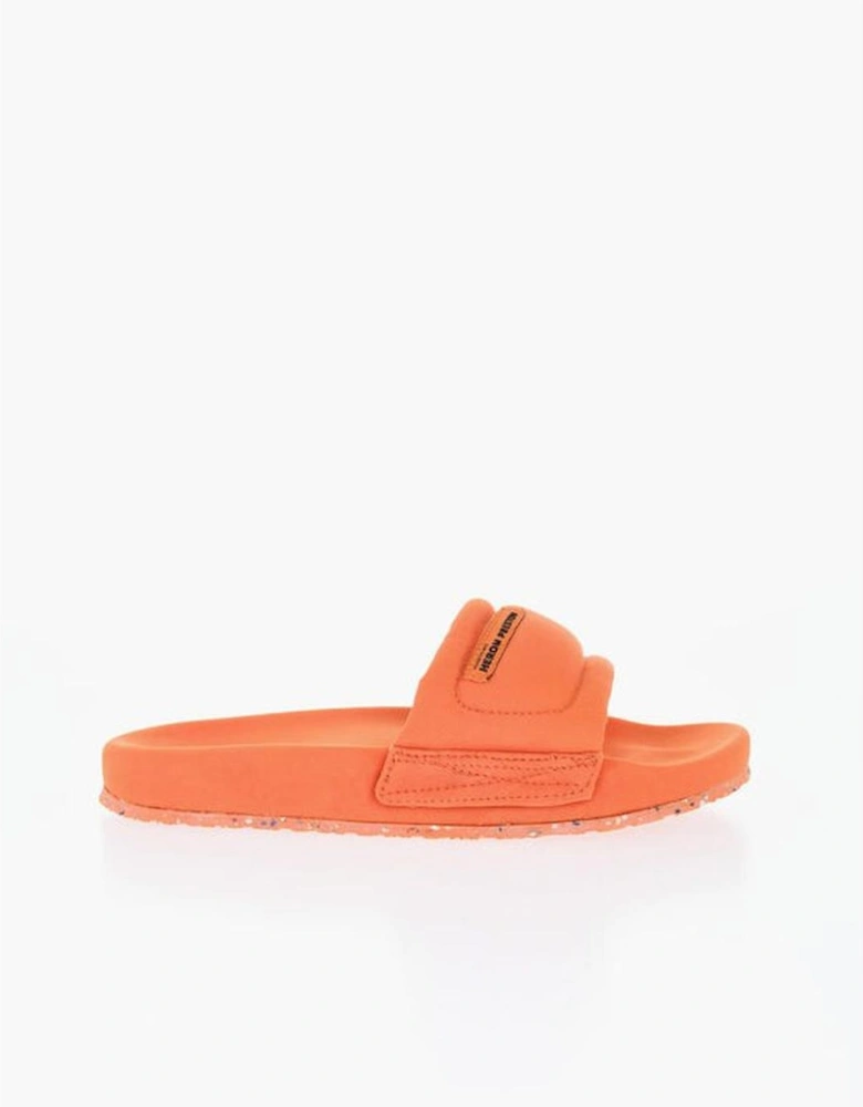 Rubber Sole Logo Embellished Sneakers Women - Orange Sandals