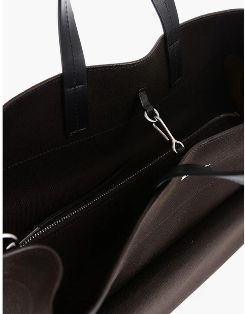 Handbag with Adjustable and Removable Shoulder Strap Women - Brown