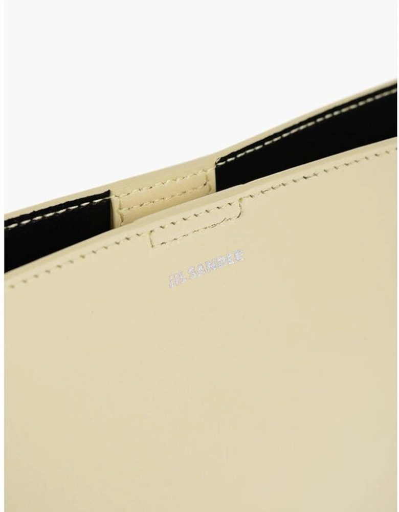 Snap Button Shoulder Bag Women - Yellow