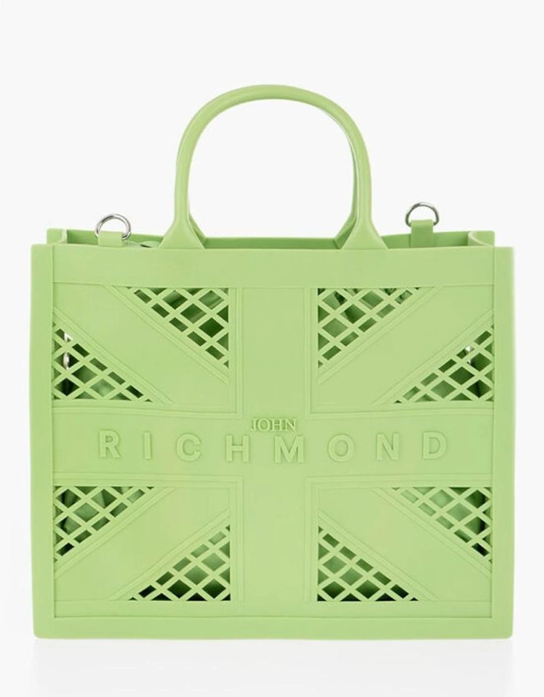 Removable Strap Bauletto Tote Bag Women - Green