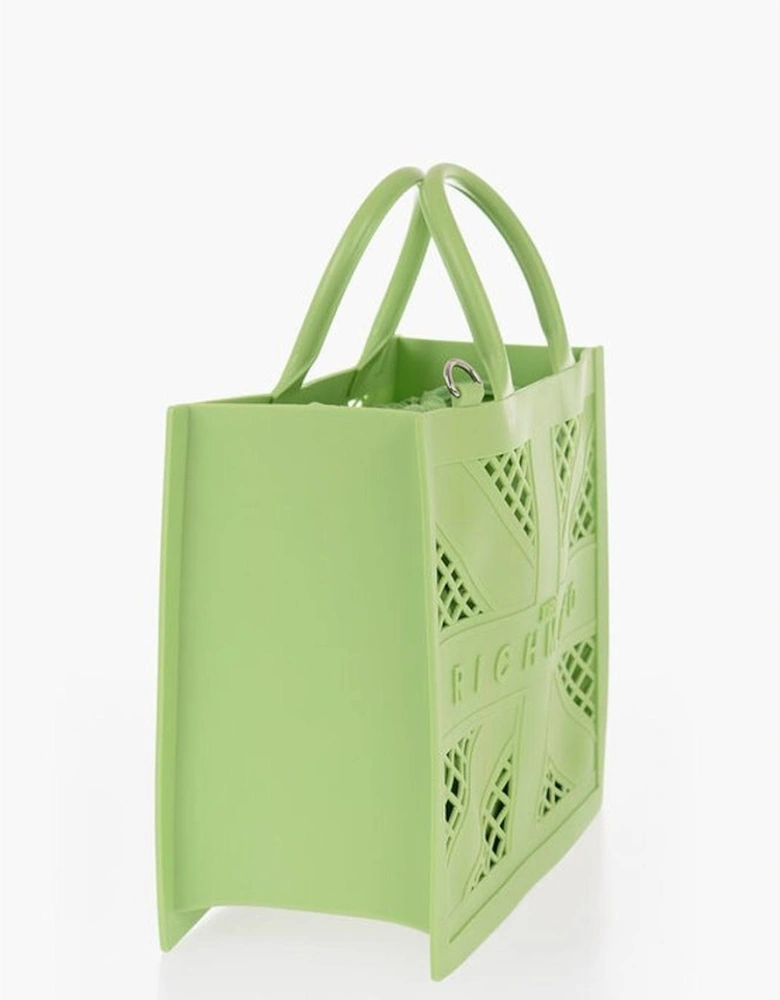 Removable Strap Bauletto Tote Bag Women - Green