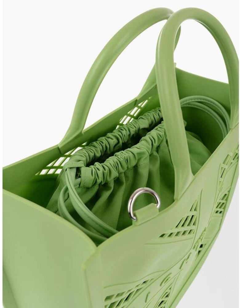 Removable Strap Bauletto Tote Bag Women - Green