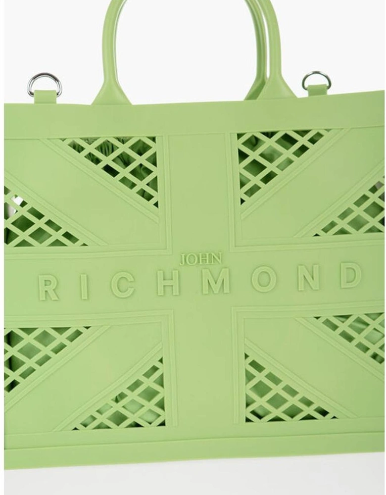 Removable Strap Bauletto Tote Bag Women - Green