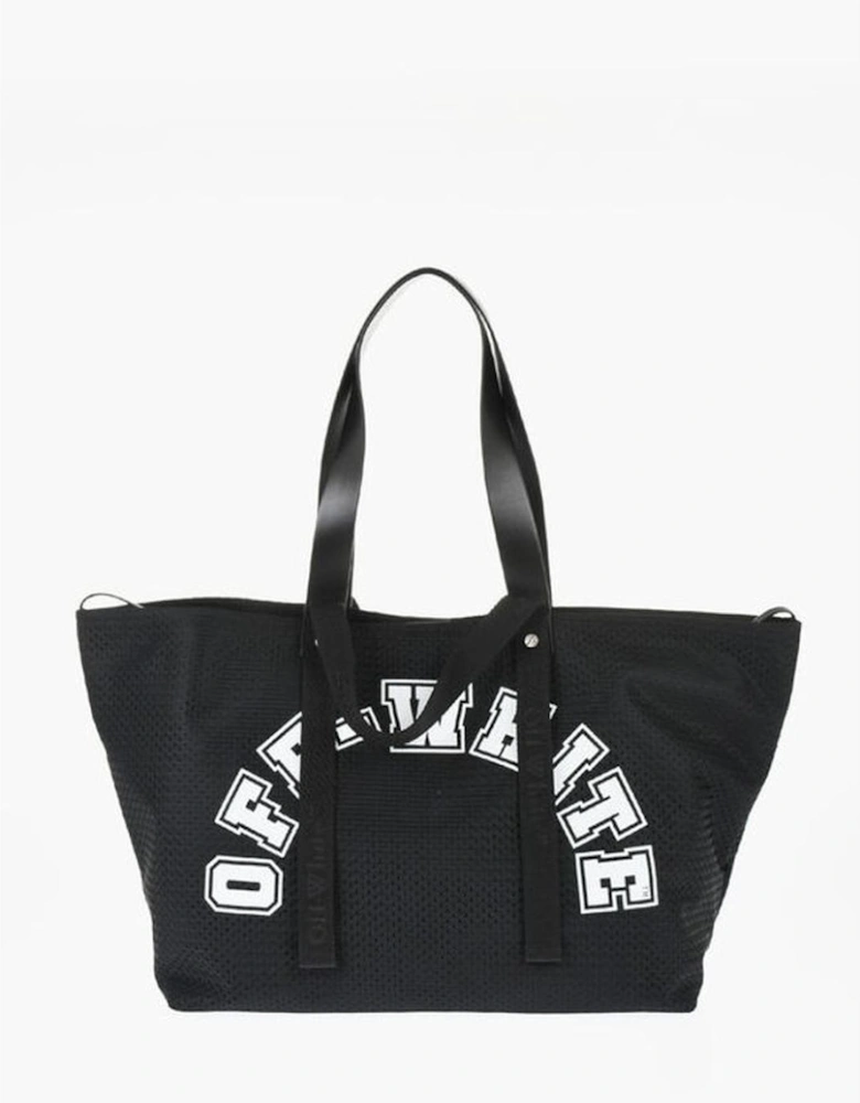 Solid Color Handbag with Double Handle Women - Black Tote Bags