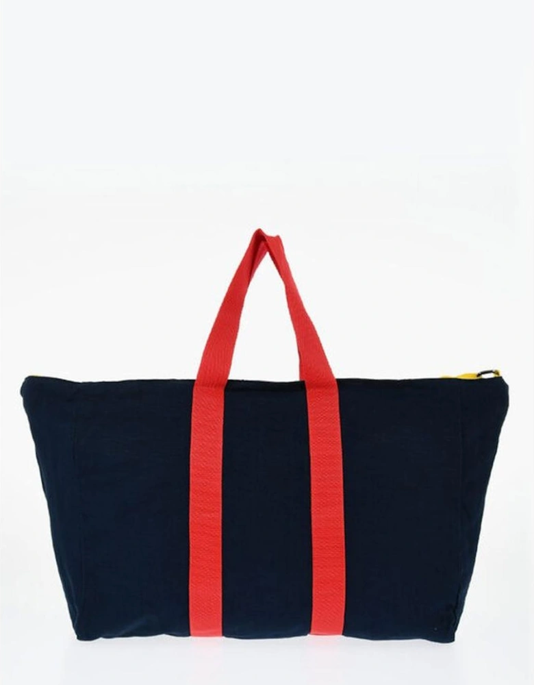 Adjustable Strap Casual Tote Handbag Women - Blue Tote Bags