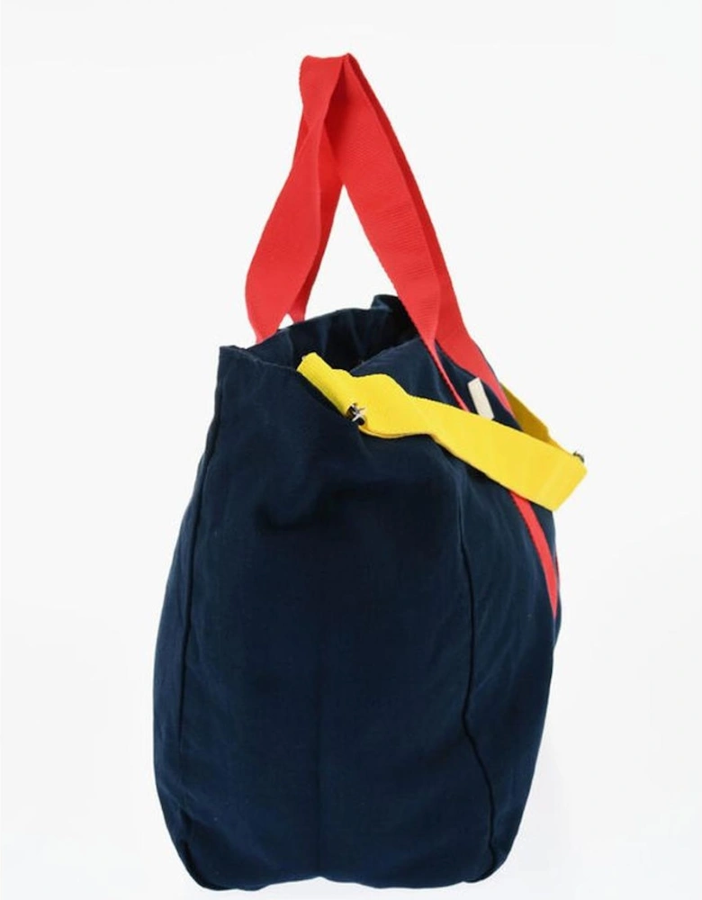 Adjustable Strap Casual Tote Handbag Women - Blue Tote Bags