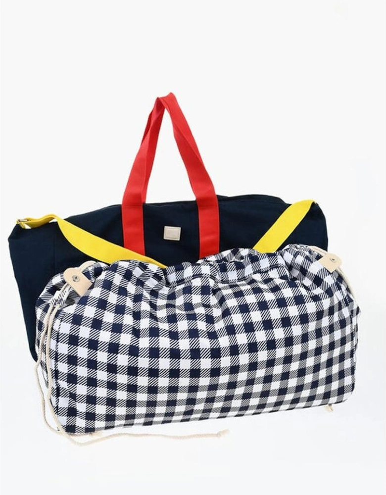 Adjustable Strap Casual Tote Handbag Women - Blue Tote Bags
