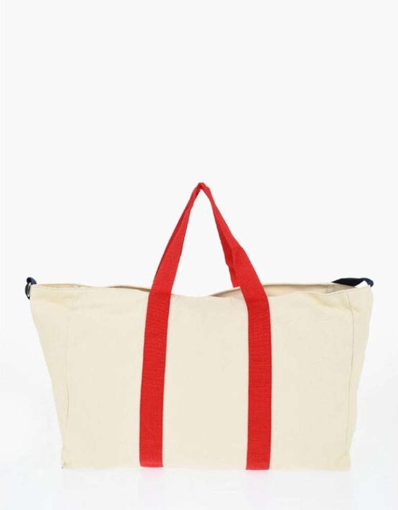Adjustable Strap Casual Tote Handbag Women - White Tote Bags