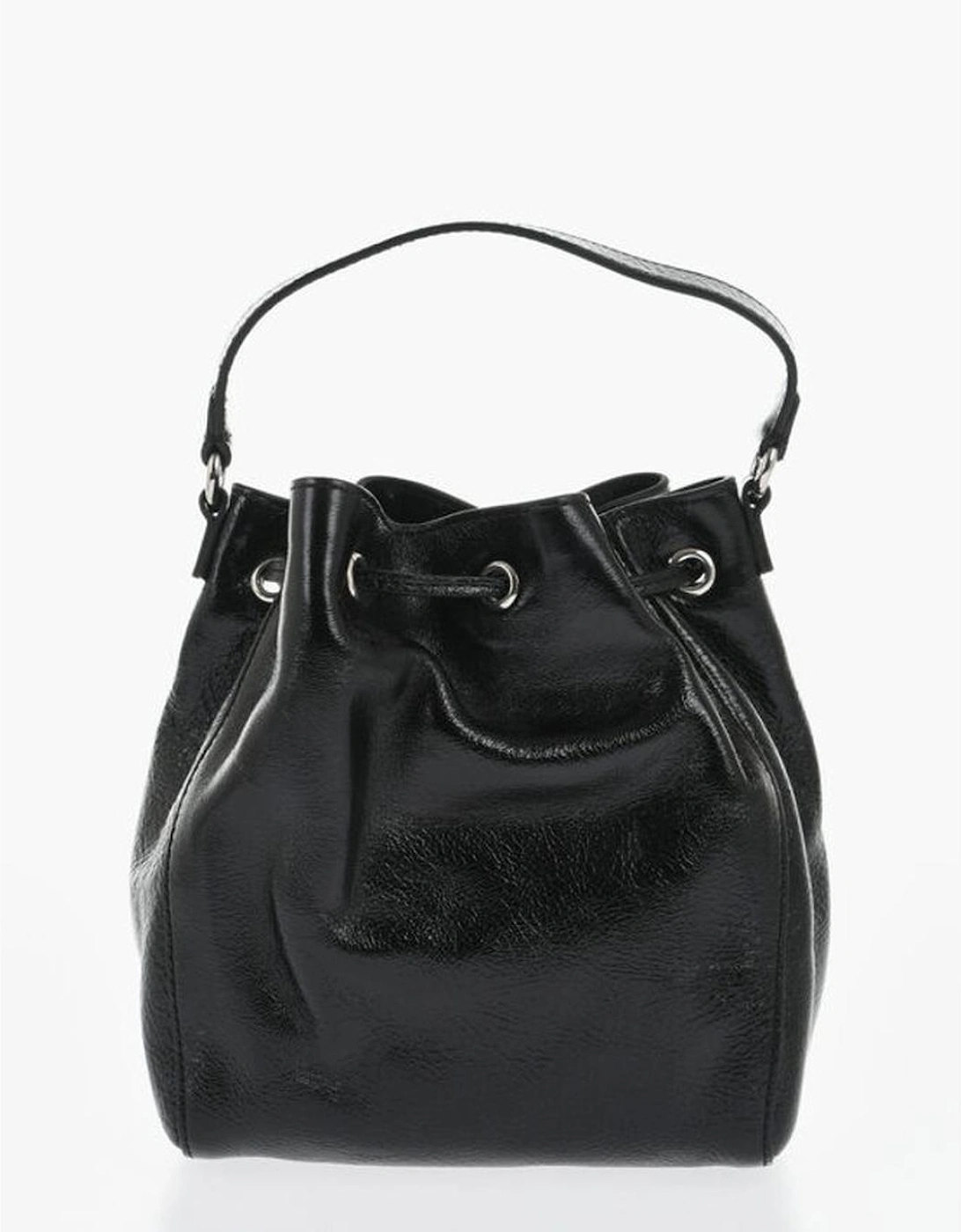 Double Handle Bag with Adjustable Strap Women - Black Tote Bags