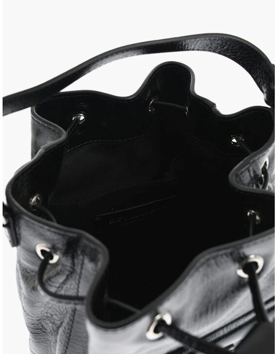 Double Handle Bag with Adjustable Strap Women - Black Tote Bags