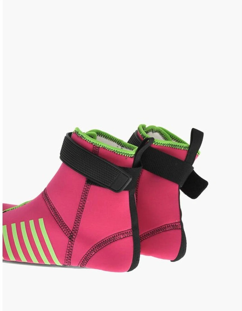 Techno Fabric Zip Sneakers with Rubber Sole Women - Multicolor