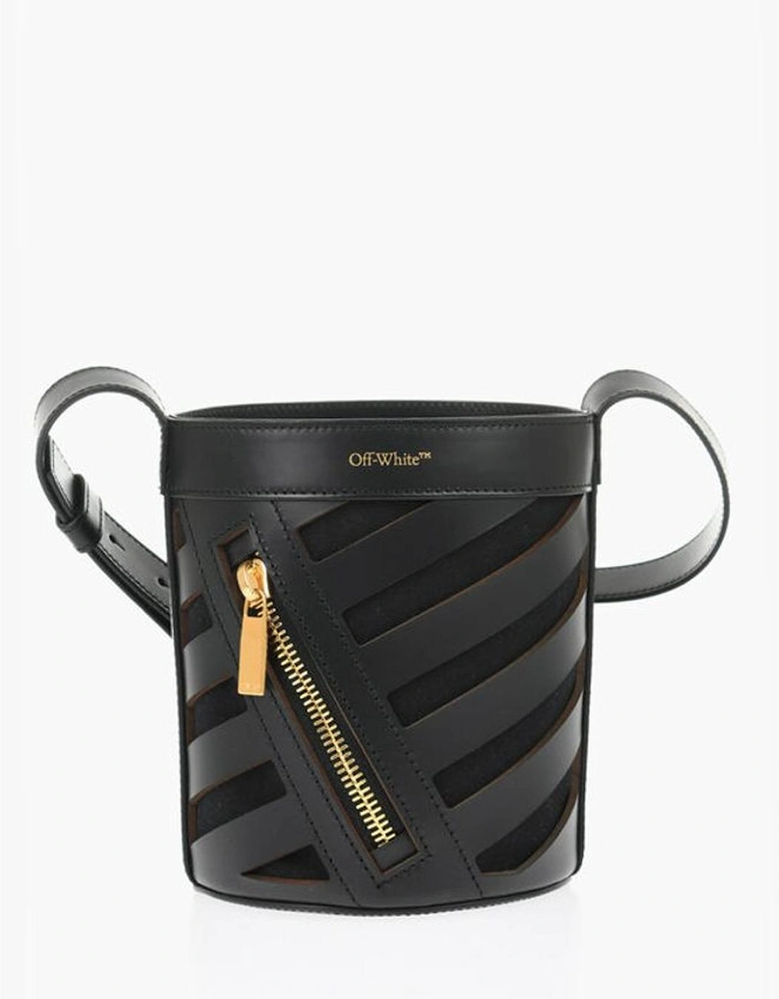Structured Leather Mini Handbag Women - Black Shoulder Bags, 5 of 4