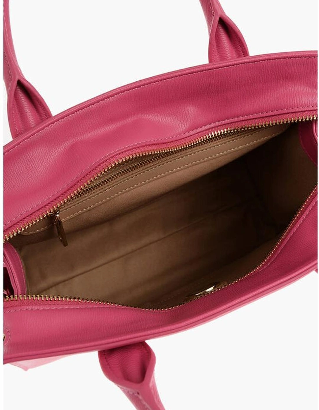 Logo Solid Color Metal Handbag with Adjustable Strap Women -