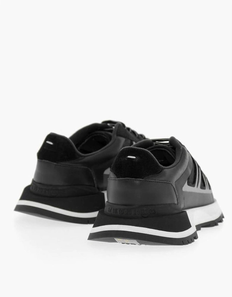 Canvas Round Toeline Sneakers with Rubber Sole Women - Black