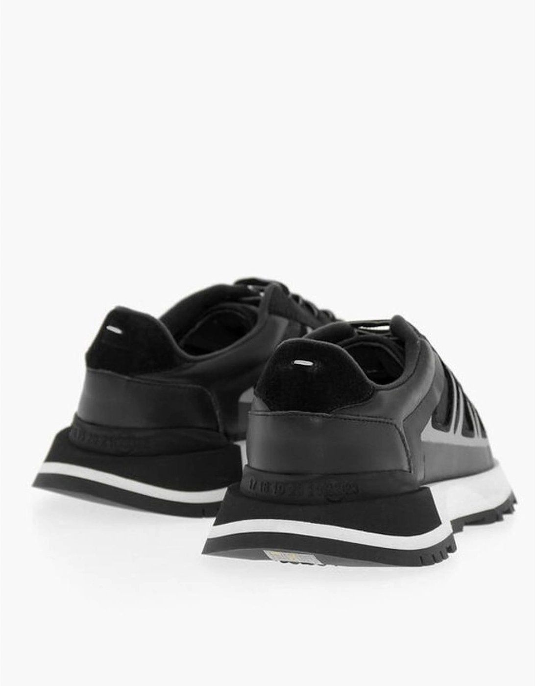 Canvas Round Toeline Sneakers with Rubber Sole Women - Black
