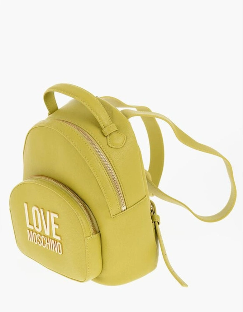 Logo-Embellished Metal Shoulder Bag with Adjustable Strap Women -