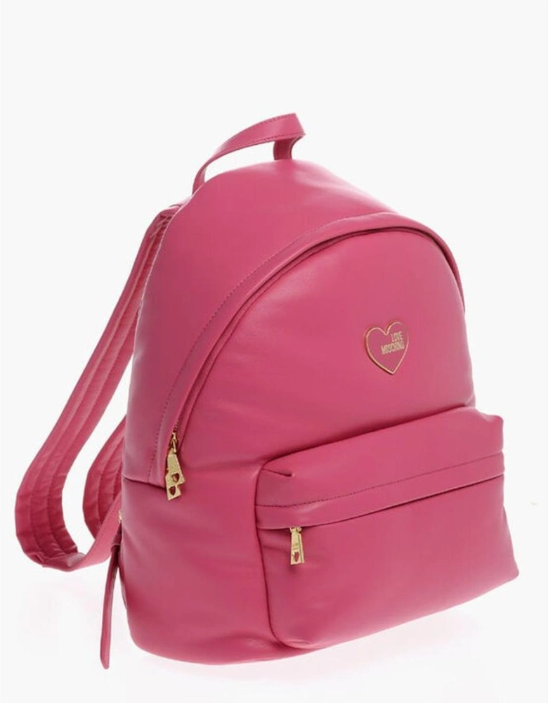 Metal Logo Solid Color Shoulder Bag Women - Multicolor Backpacks