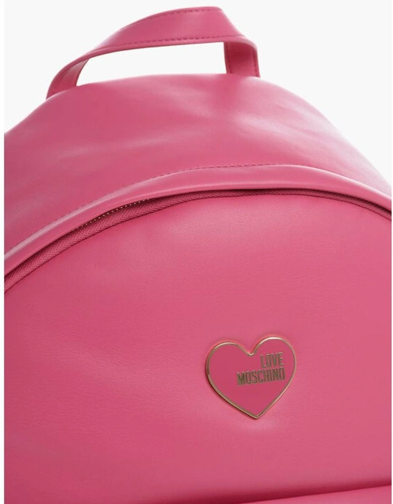 Metal Logo Solid Color Shoulder Bag Women - Multicolor Backpacks