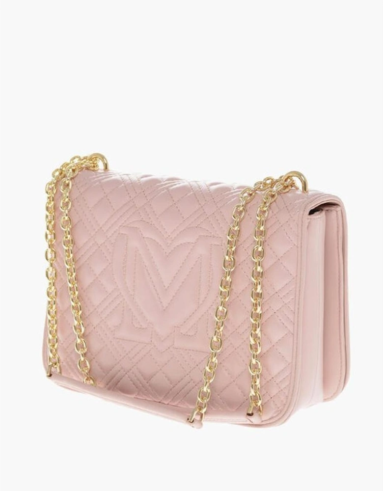 Solid Color Eco-Leather Shoulder Bag Women - Multicolor