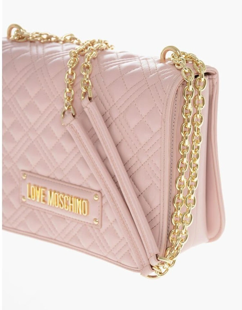 Solid Color Eco-Leather Shoulder Bag Women - Multicolor