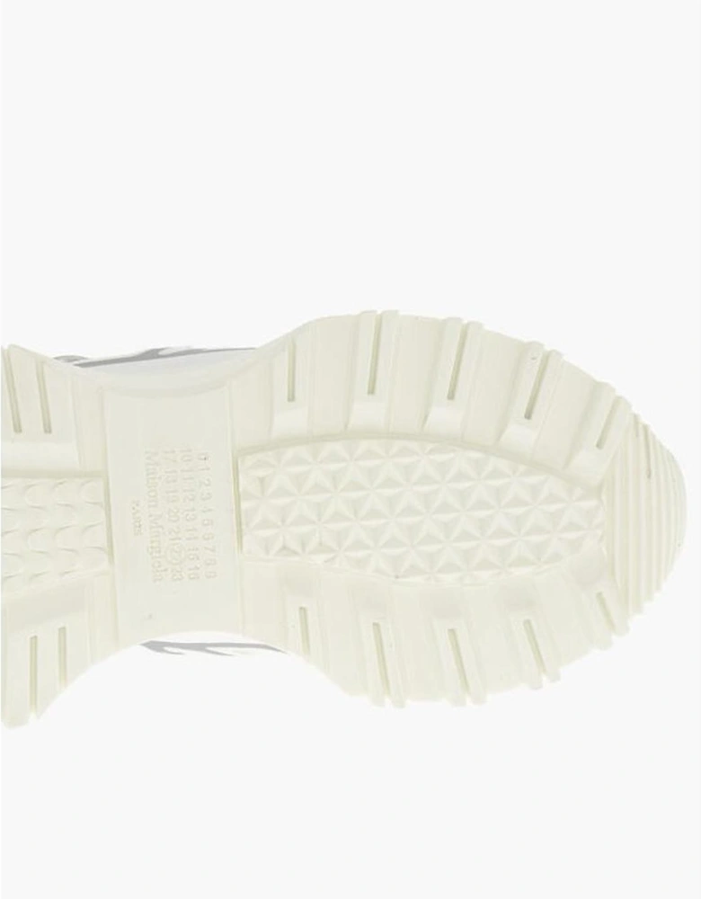 Lace-Up Sneakers with Rubber Sole Women - White