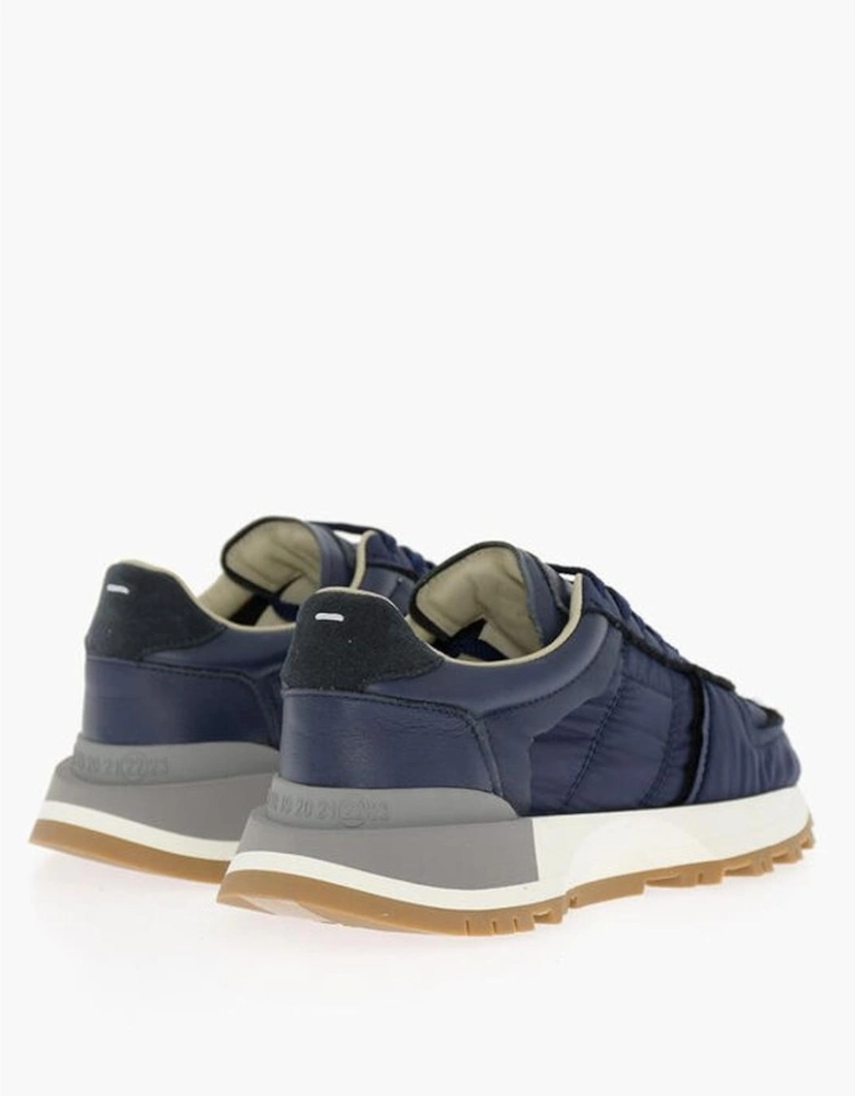 Lace-up Rubber Sole Sneakers Women - Blue
