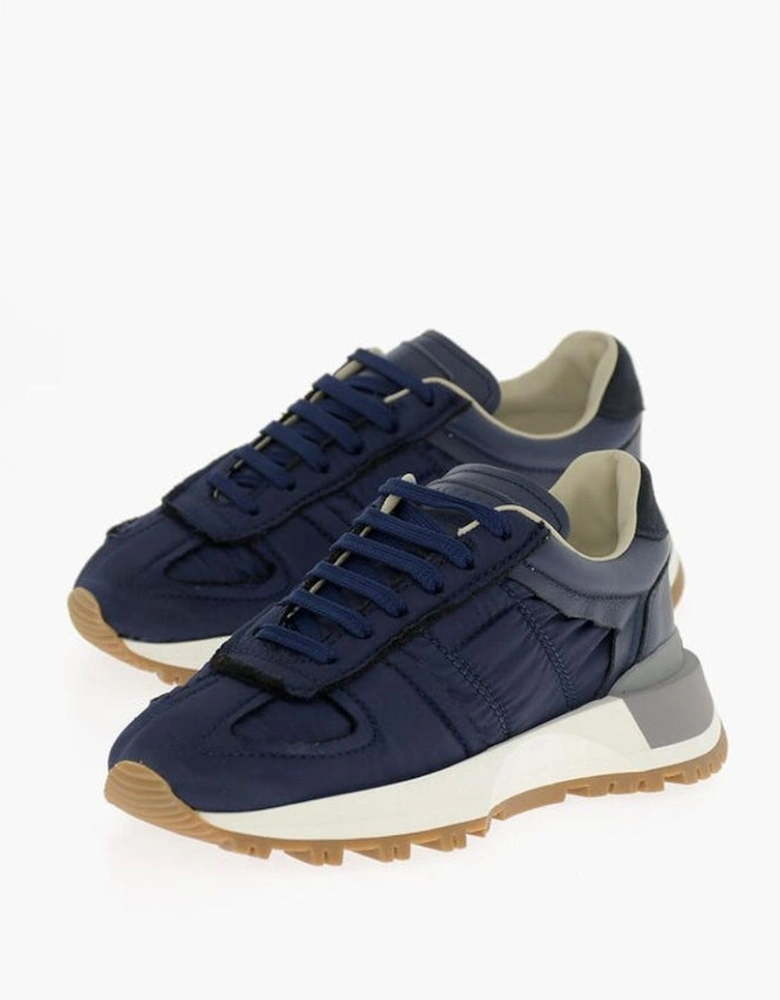 Lace-up Rubber Sole Sneakers Women - Blue