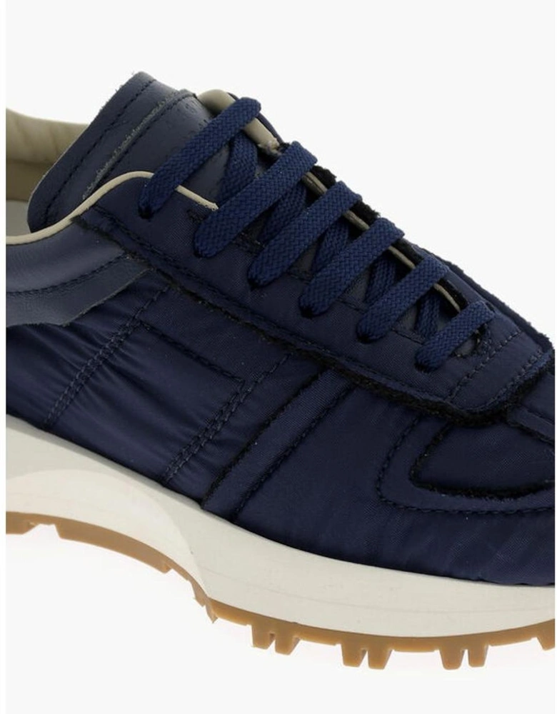 Lace-up Rubber Sole Sneakers Women - Blue