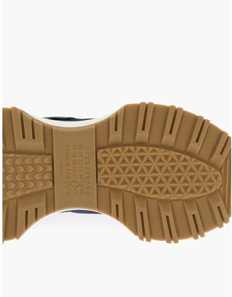Lace-up Rubber Sole Sneakers Women - Blue