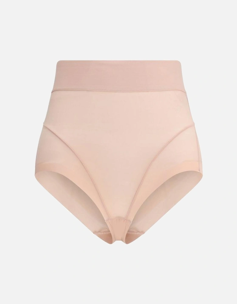 High-Waist Semi-Sheer Stretch Briefs Women - Multicolor Underwear