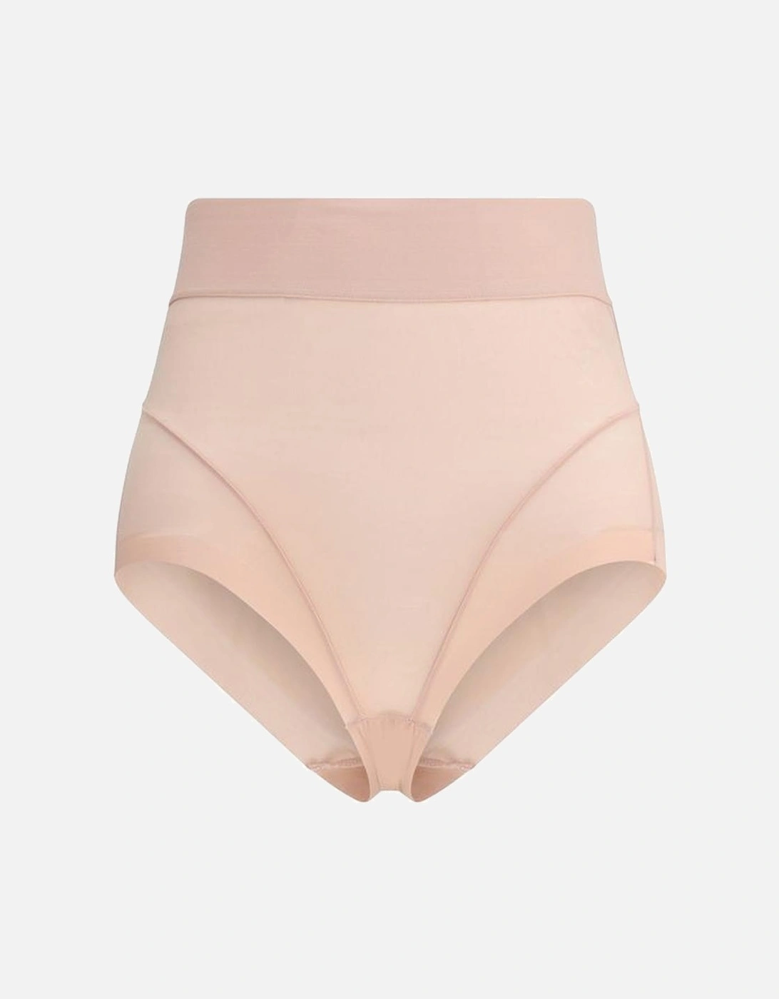 High-Waist Semi-Sheer Stretch Briefs Women - Multicolor Underwear, 4 of 3