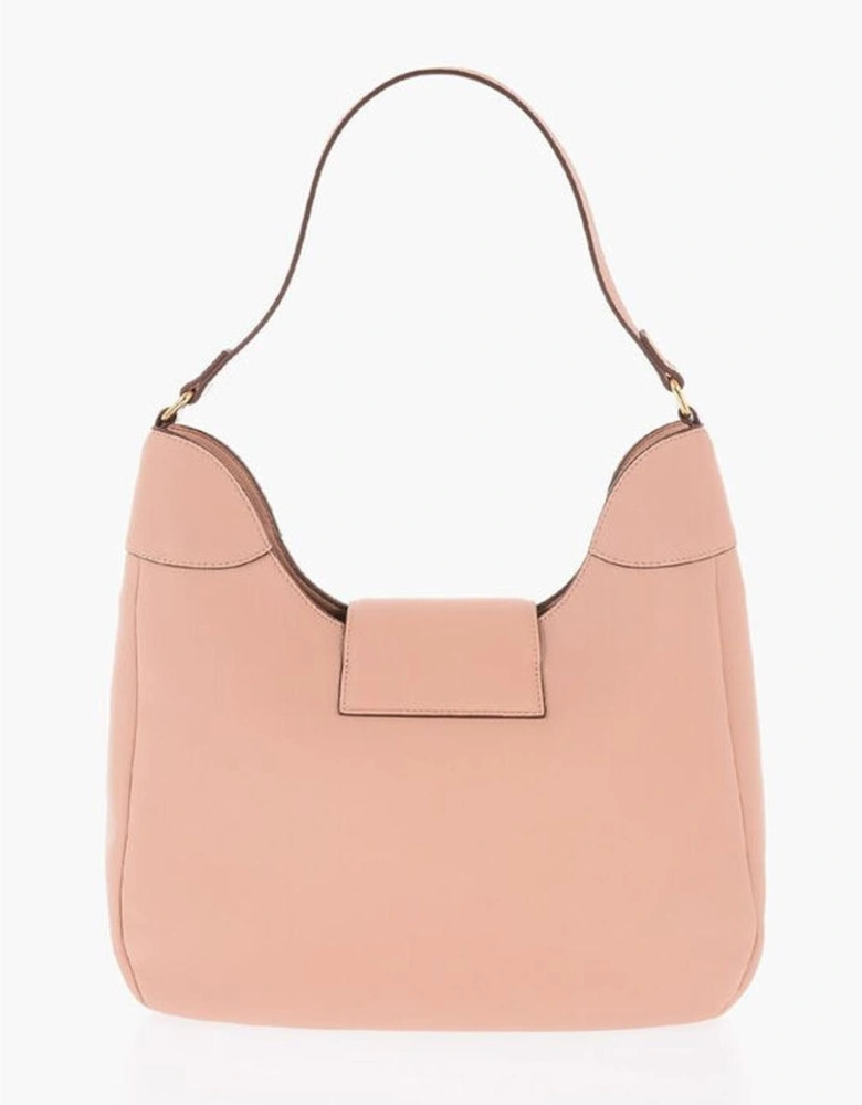 Eco-Leather Shoulder Handbag with Zip Closure Women - Multicolor