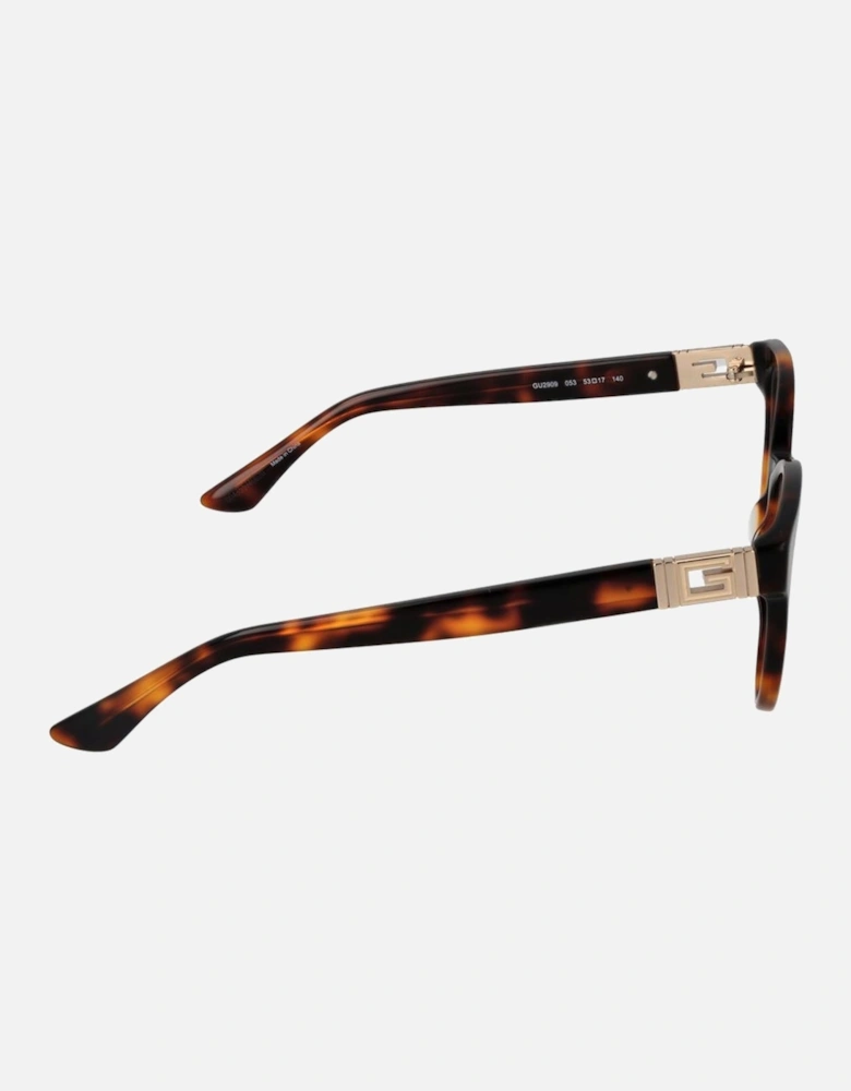 Butterfly Full-Rim Plastic Frame Glasses Women - Brown