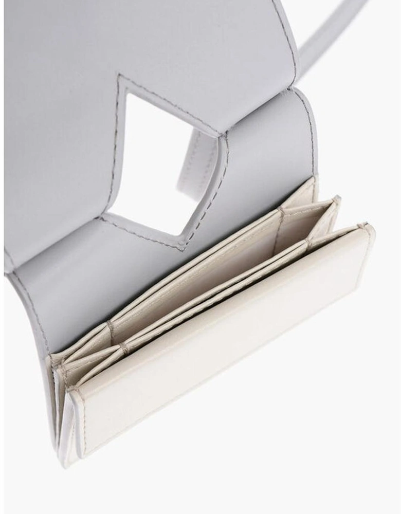 Leather Wallet with Internal Card Slots Women - Gray