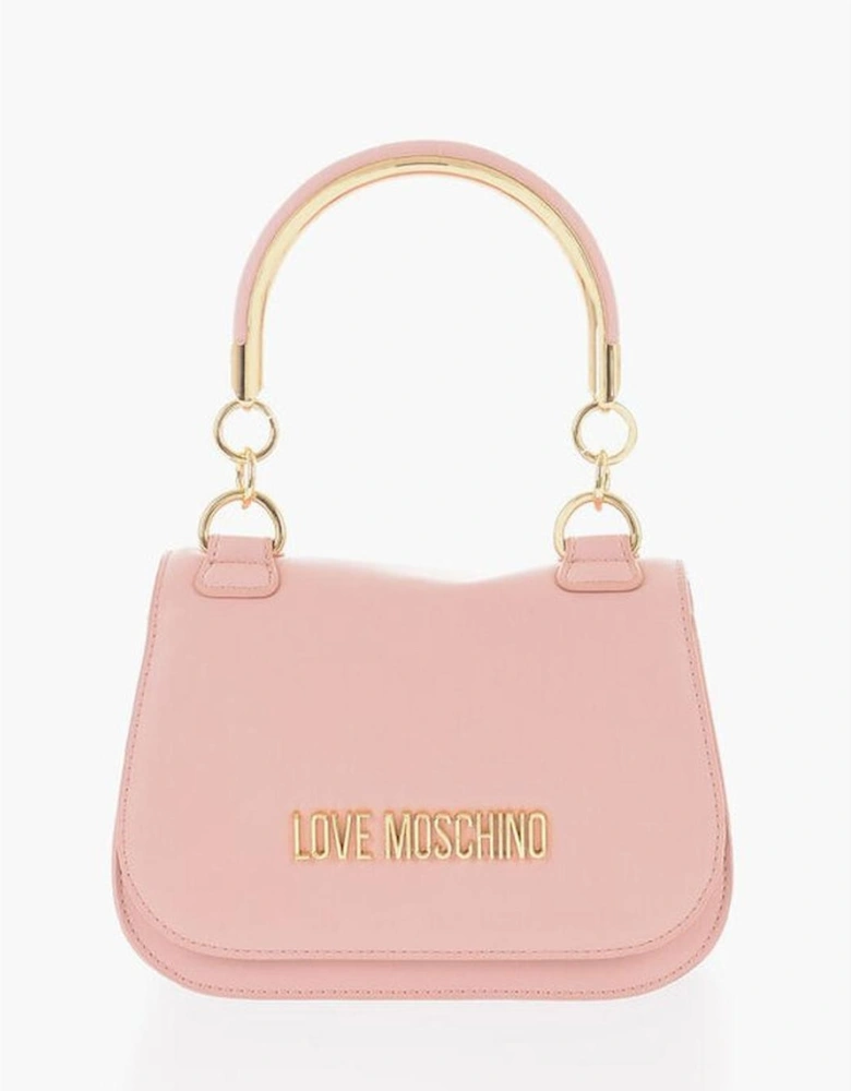 Snap Button Eco-Leather Shoulder Bag Women - Multicolor Tote Bags