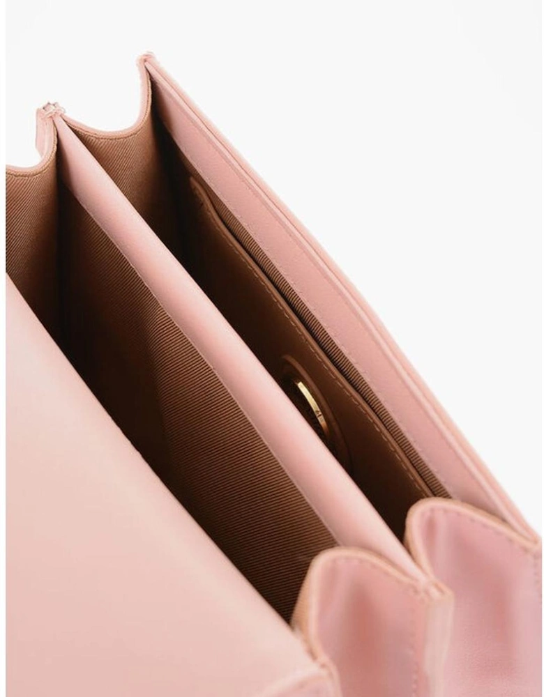 Snap Button Eco-Leather Shoulder Bag Women - Multicolor Tote Bags