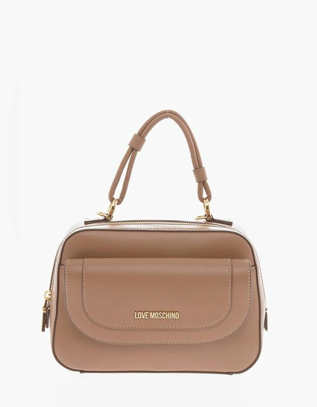 Adjustable Strap Shoulder Bag with Internal Pocket Women - Brown Tote, 6 of 5