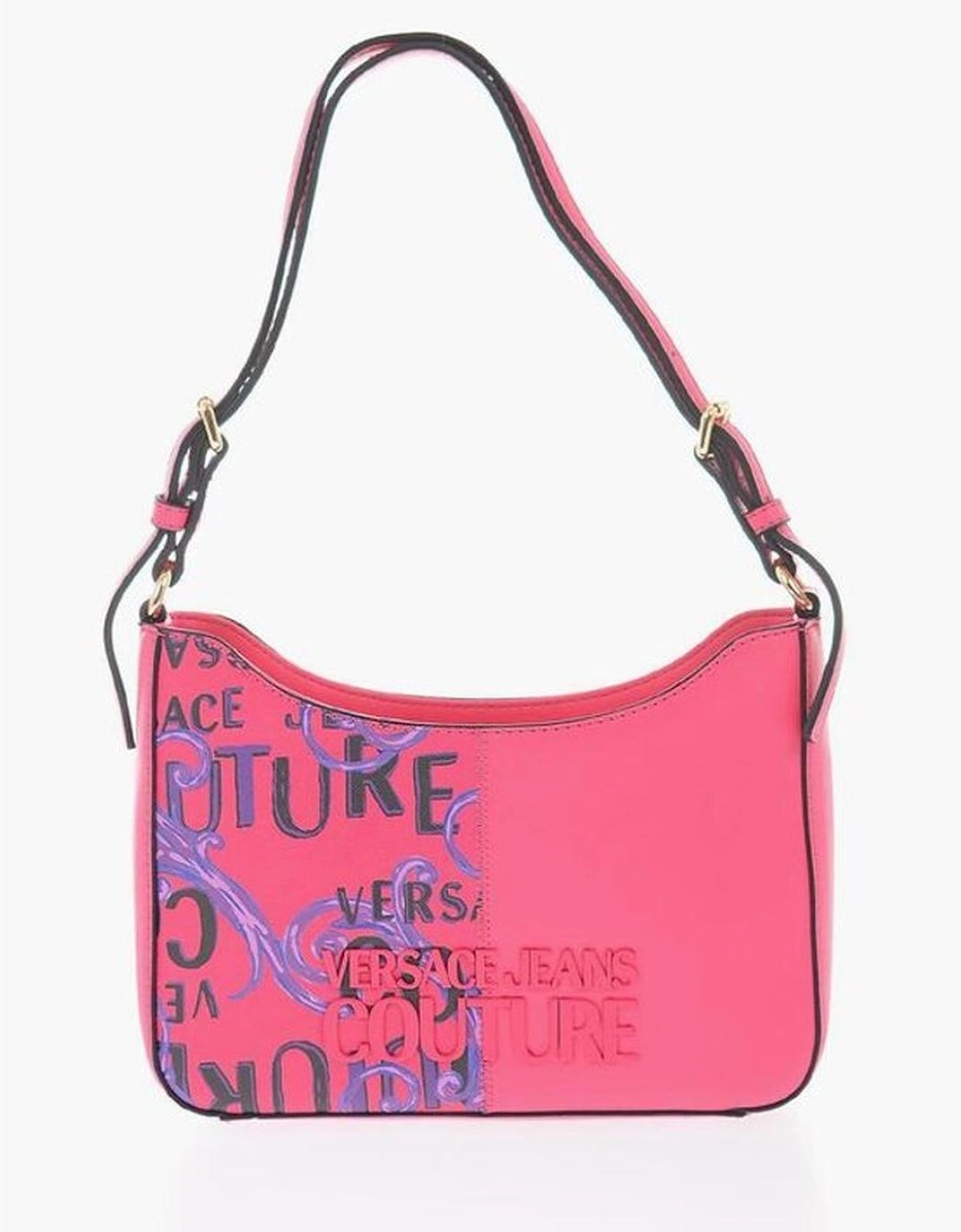 Eco-Leather Shoulder Bag with Adjustable Strap Women - Multicolor, 6 of 5