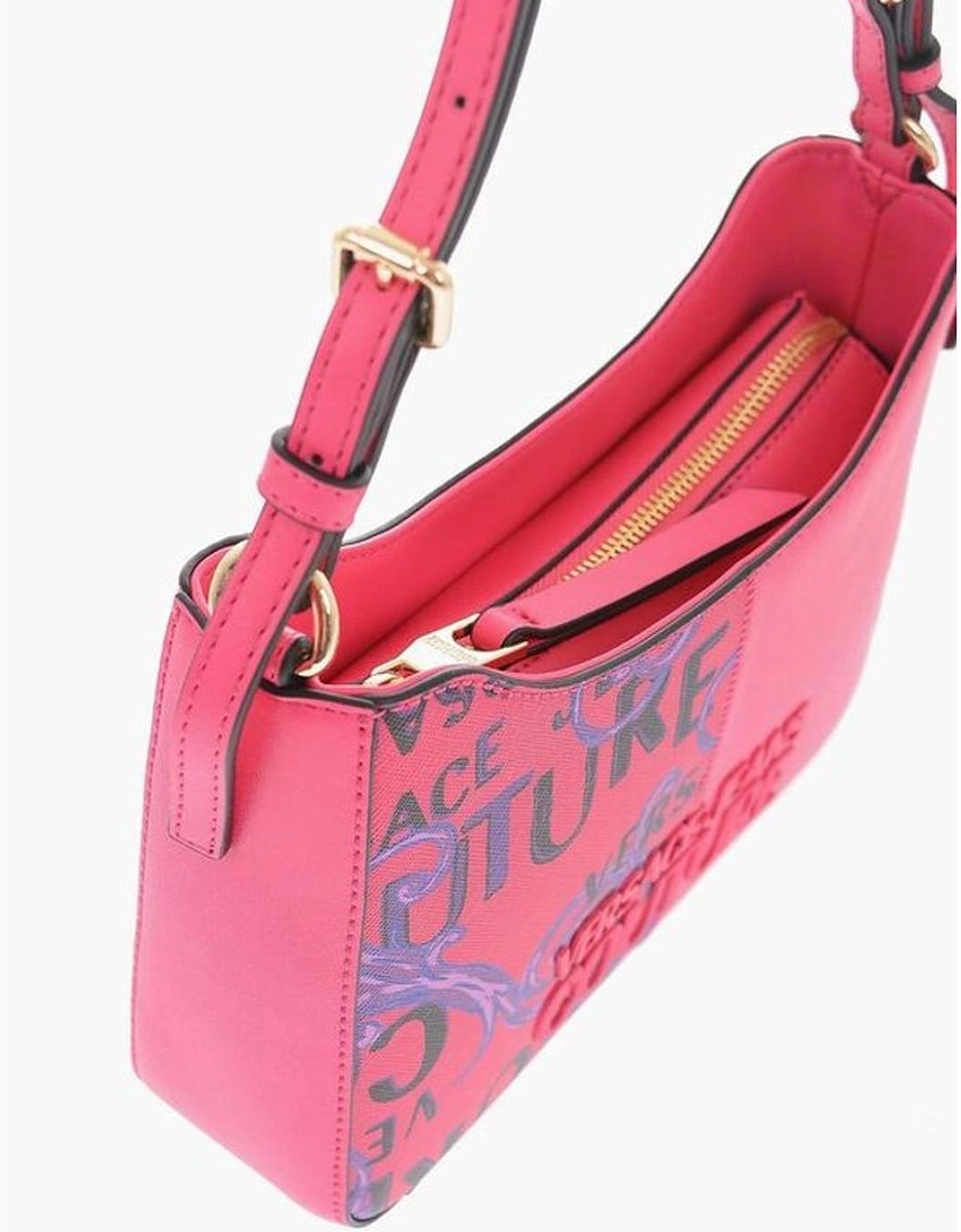 Eco-Leather Shoulder Bag with Adjustable Strap Women - Multicolor