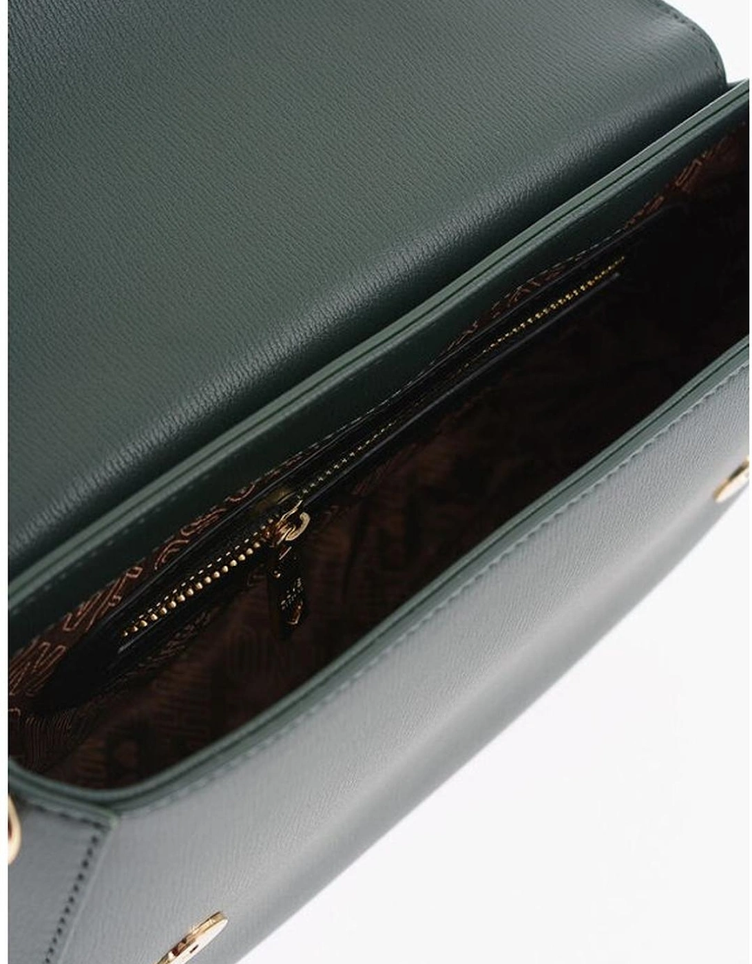 Eco-Leather Shoulder Bag with Adjustable Strap Women - Green Tote Bags