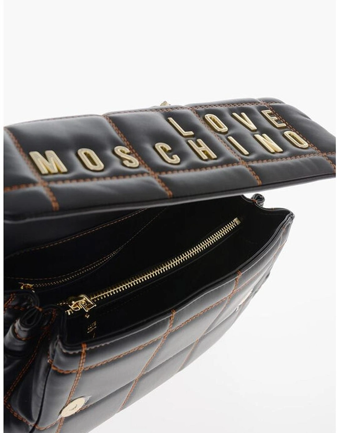 Snap Button Solid Logo Shoulder Bag Women - Black Tote Bags