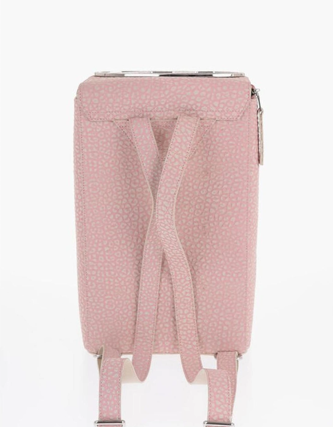 Leather Zip Closure Bag Women - Multicolor Backpacks