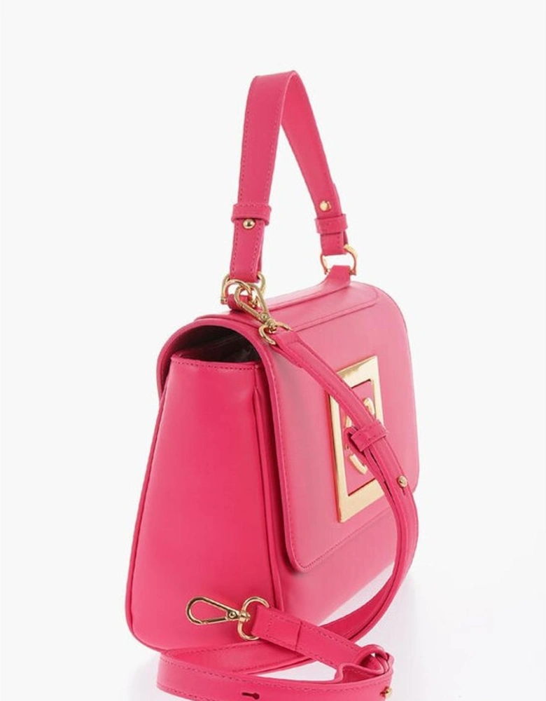 Eco-Leather Shoulder Bag with Adjustable Strap Women - Multicolor Tote