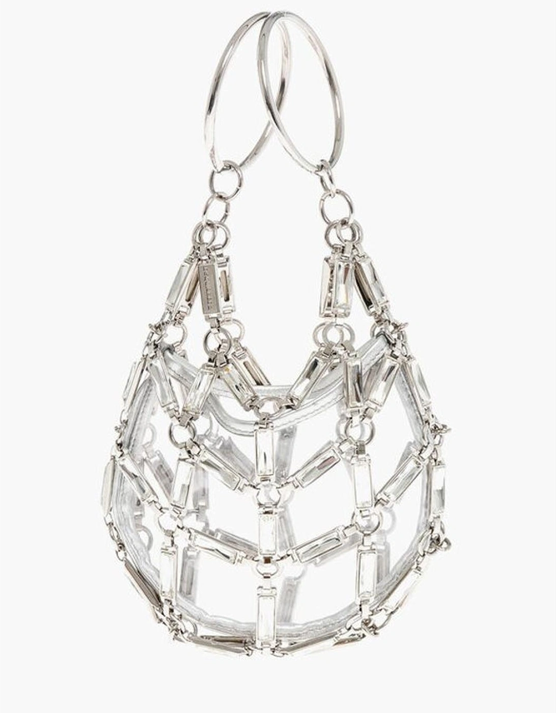 Rhinestone Silver Chic Clutch Handbag Women Tote Bags, 5 of 4
